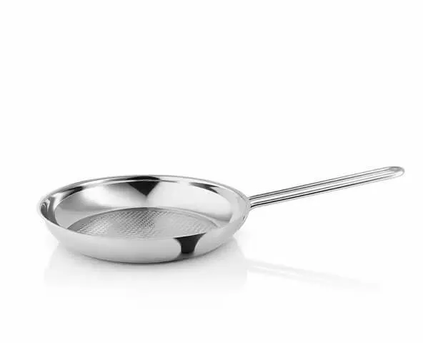 Eva Solo Stekepanne Ø 28 cm - Rustfritt stål vaffelmønster